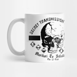 Broken Skull "Morituri Te Salutant" (BLACK) Mug